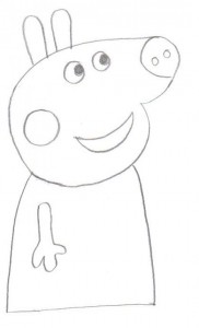 immagine da colorare peppa pig008